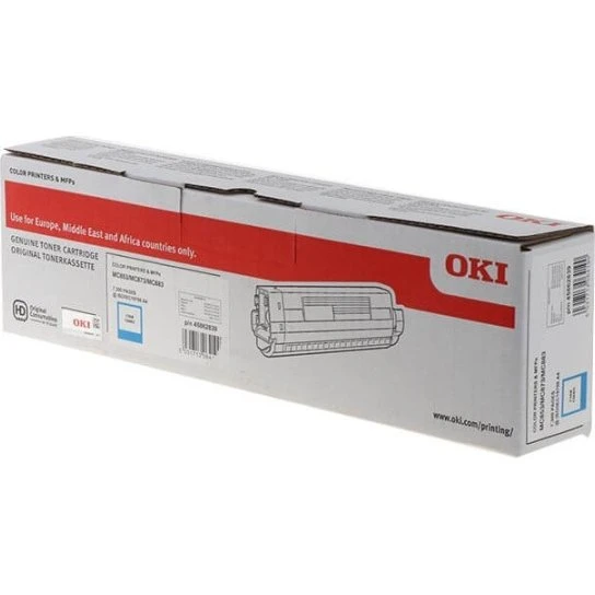 OKI Cyan Toner 45862839 – 7.300 sider