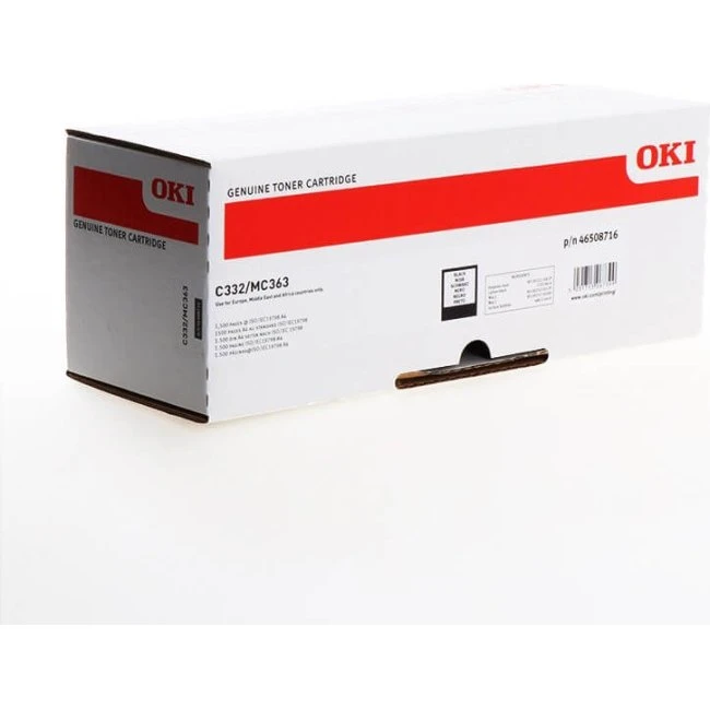 OKI 46508716 Sort Toner, 1.500 Sider