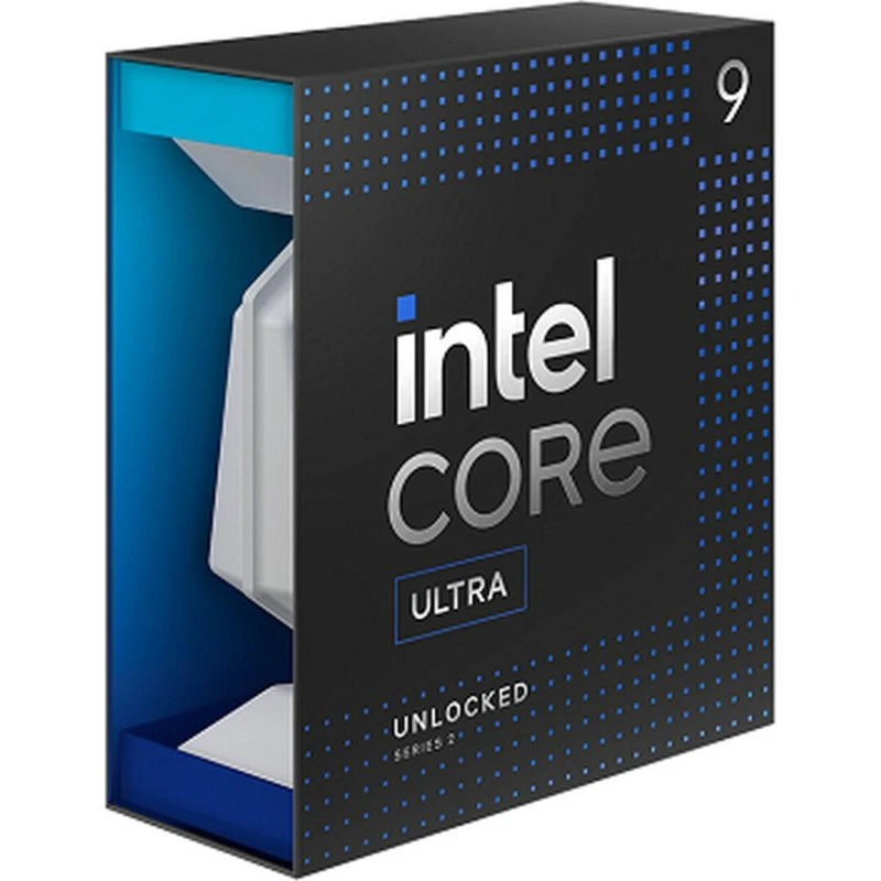 Intel Core Ultra 9 285 CPU, 24 kerner, LGA1851, med køler