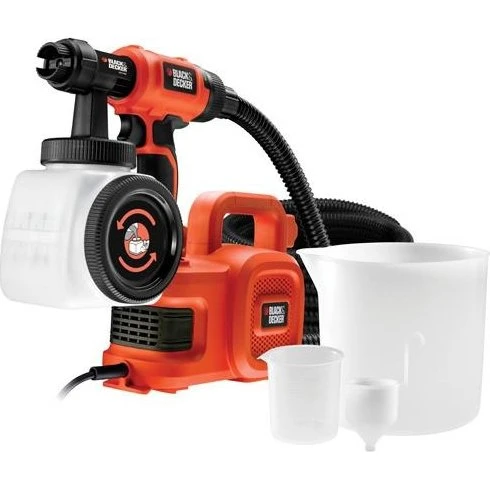 Black & Decker HVLP400-QS Golvplaceret Färgspruta, 1200 ml