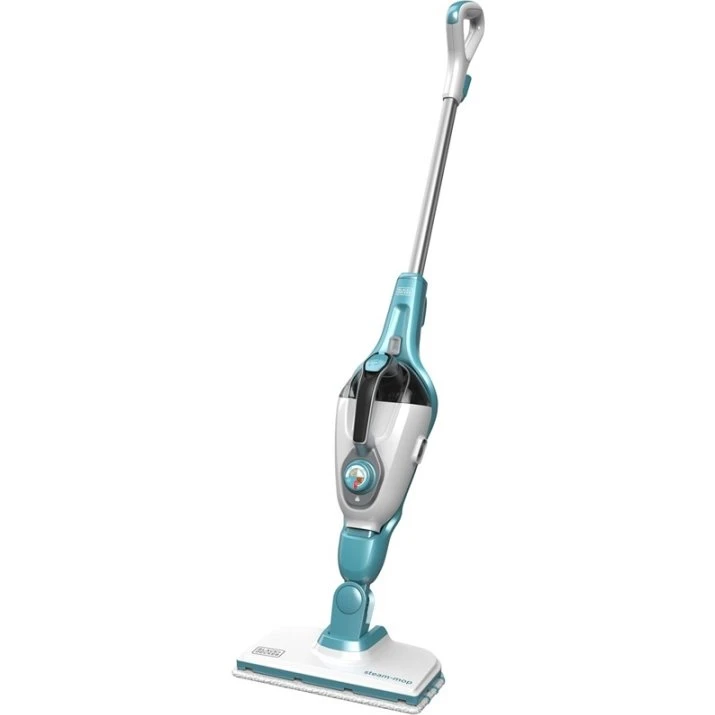 Black & Decker Ångmopp 2 i 1 1300W FSMH1321-QS (Sort/Hvid)