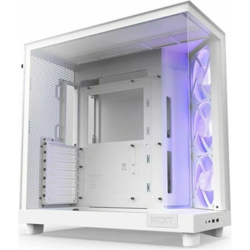 NZXT H6 Flow CC-H61FW-R1 Hvid Miditower
