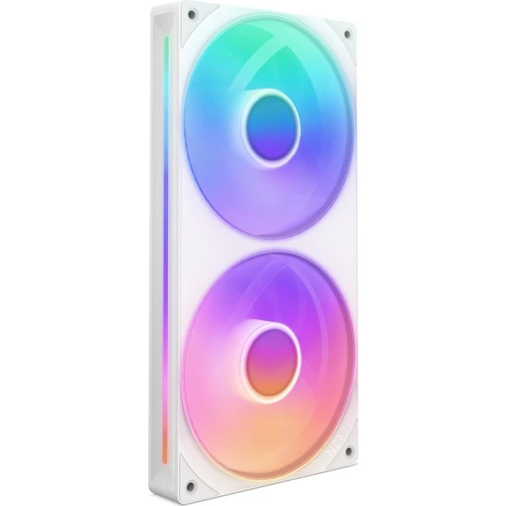 NZXT F240 RGB CORE 240mm Hvid Køler med PWM og FDB-lejer