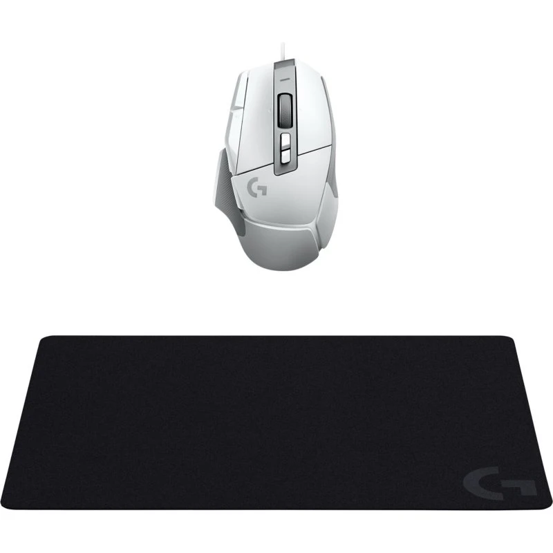 Logitech G502 X Hvid + G240 Musemåtte Bundle