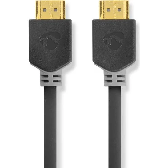 Nedis HDMI-kabel med Ethernet 10 m, antracit
