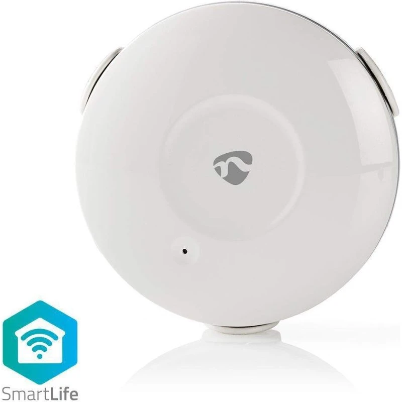 Nedis SmartLife Vand Detektor | Wi-Fi | 24 måneders batteri | Hvid