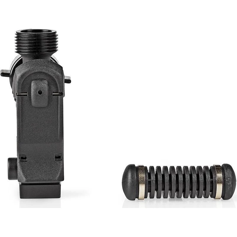 Nedis Elektronisk Aqua Stop WAAQ110EL, 3/4" Sort