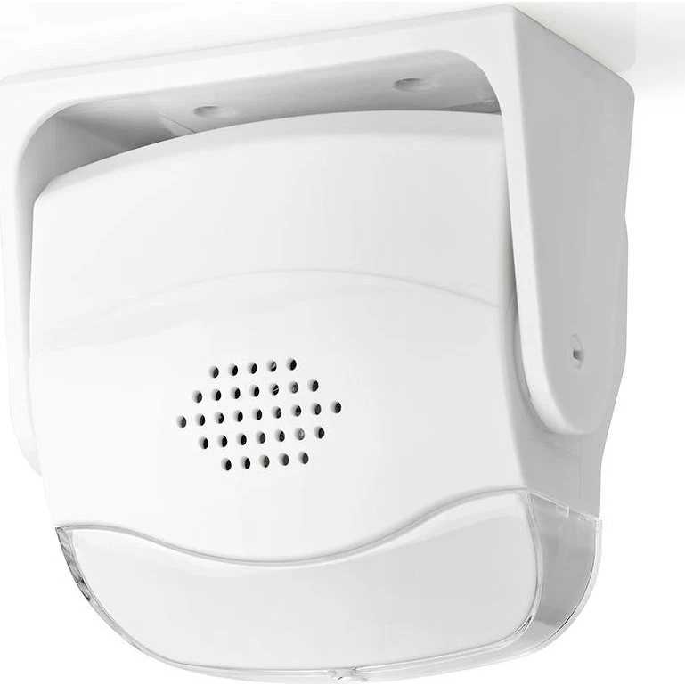Nedis Motion Detektor Alarm AMLRMMW40WT | Hvid | 3x AAA | 80 dB
