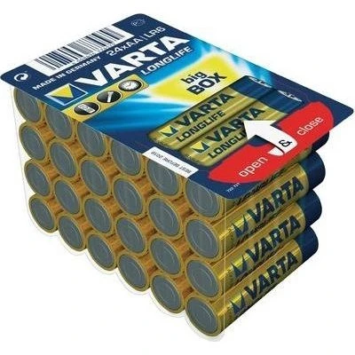 Varta Longlife AA LR6 1,5 V 24 stk. alkaline batterier