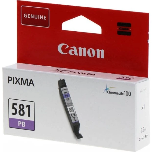 Canon CLI-581PB Fotoblå 5,6 ml (2107C001)