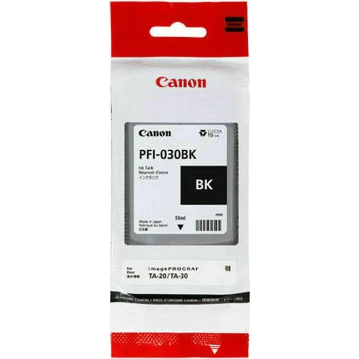 Canon PFI-030BK Sort Pigmentblækpatron 55 ml