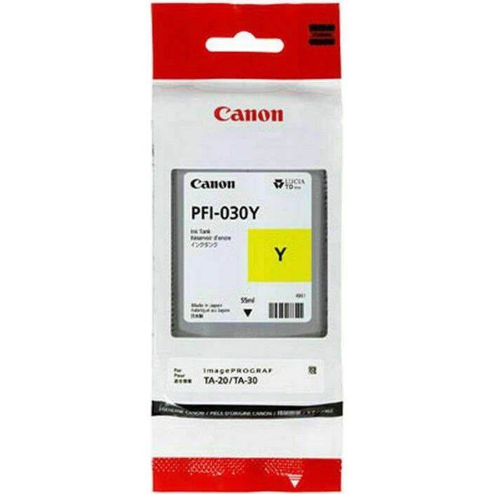 Canon PFI-030Y Gul Blækpatron 55 ml Original