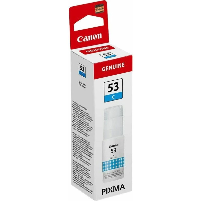 Canon GI-53C Cyan 60 ml, Original Blækrefill 4673C001