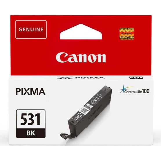 Canon CLI-531BK Sort Blækpatron til PIXMA TS8750/TS8751