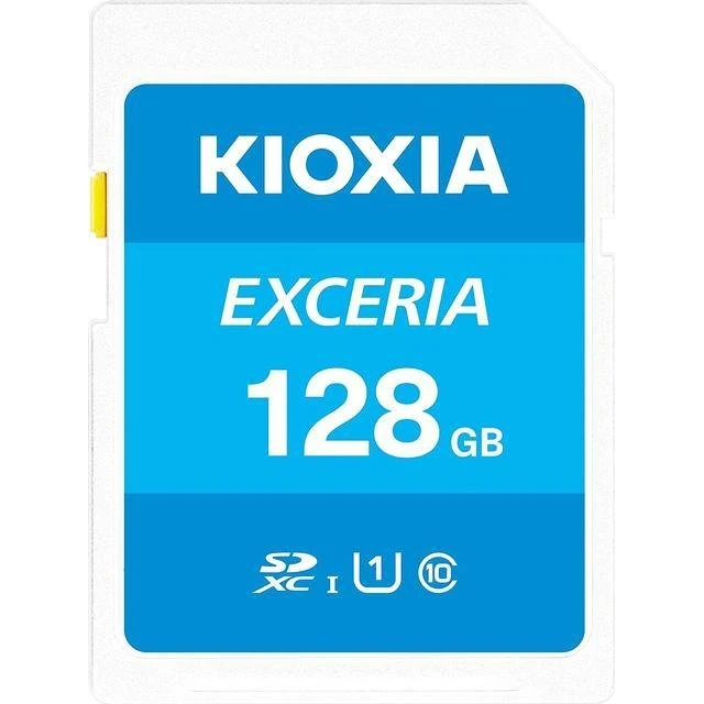 KIOXIA EXCERIA SDXC 128 GB UHS-I 100 MB/s
