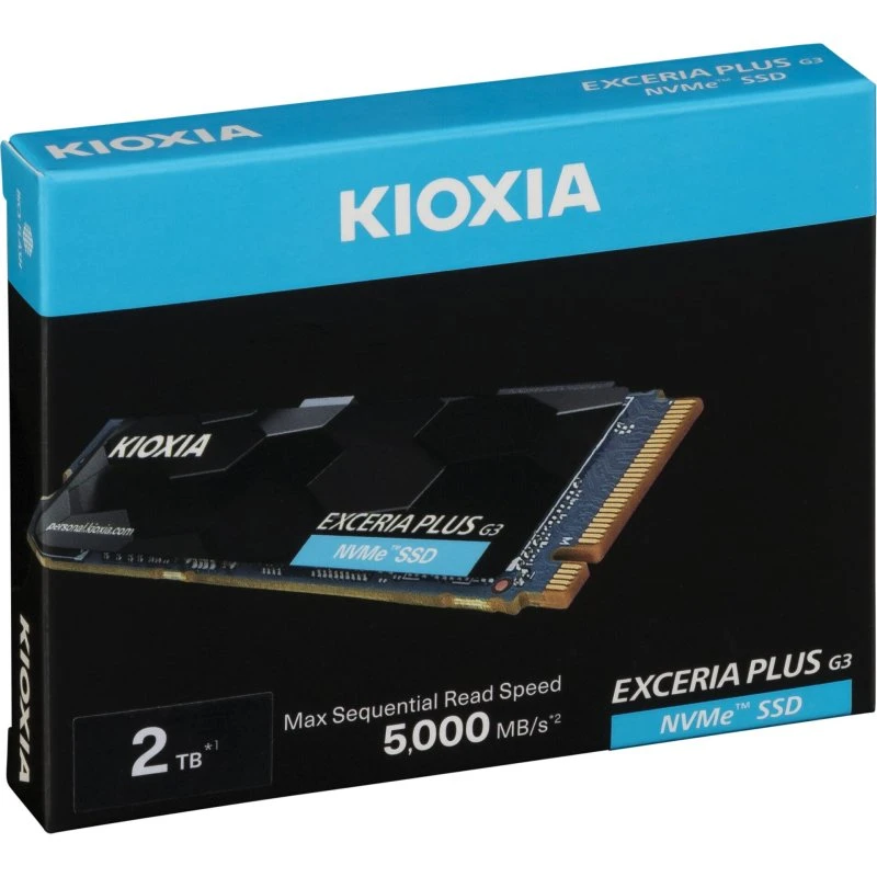 Kioxia Exceria Plus G3 SSD 2TB M.2 2280 PCIe 4.0