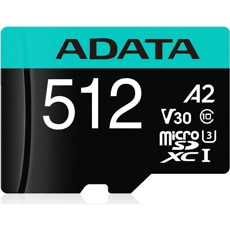 ADATA Premier Pro V30S 512 GB microSD UHS-I U3 A2