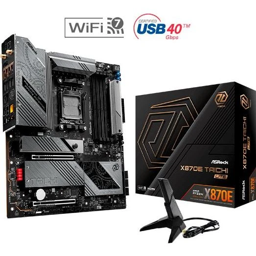 ASRock X870E Taichi Lite WiFi EATX - AMD AM5 DDR5