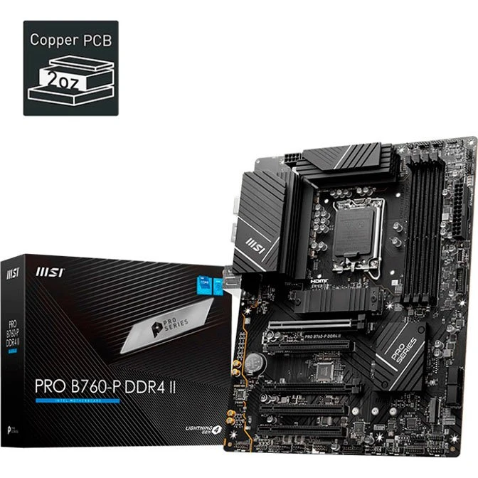 MSI B760-P LGA1700 DDR4 ATX Bundkort