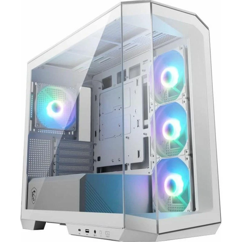 MSI MAG PANO M100R PZ - Hvid Mid-Tower Kabinet