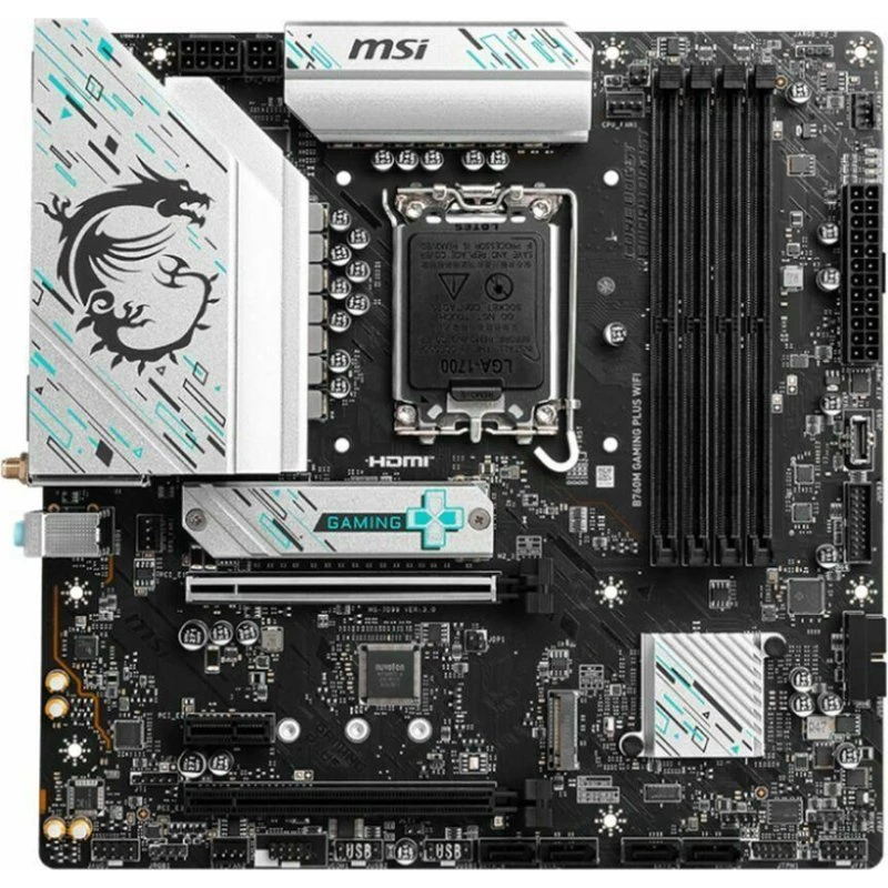MSI B760M Gaming Plus WiFi, mATX, DDR5, LGA 1700