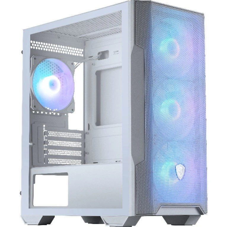 MSI MAG FORGE M100R MicroATX Hvid PC-kabinet