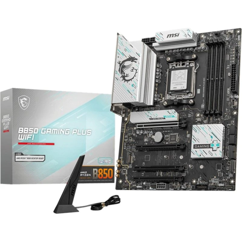 MSI B850 Gaming Plus WiFi Bundkort AM5 DDR5 ATX