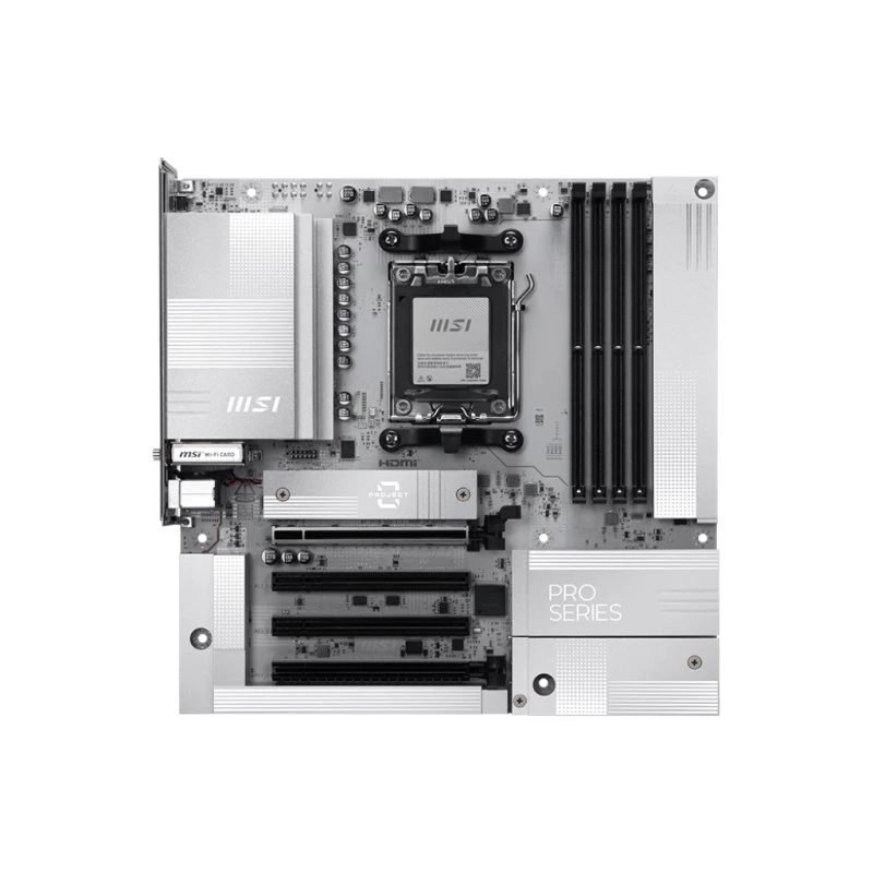 MSI PRO B850M-A WIFI PZ AM5 micro ATX bundkort