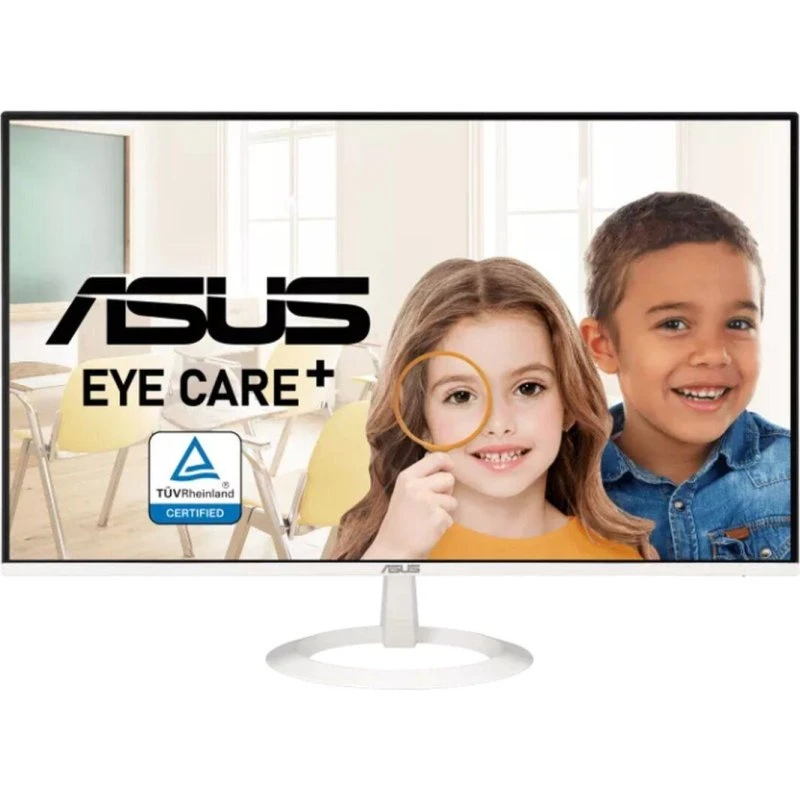 Asus VZ27EHF-W 27" FHD Gaming Skærm, 100 Hz, Hvid