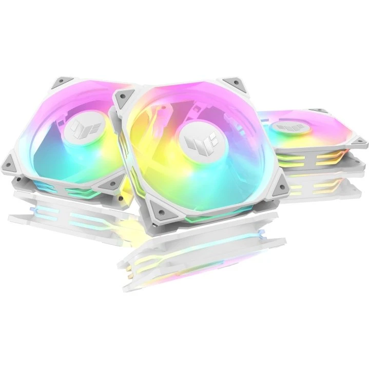 ASUS TUF Gaming TR120 ARGB 120 mm Hvid 3-pak