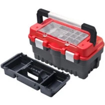 Værktøjskasse 46 cm med alu-håndtag