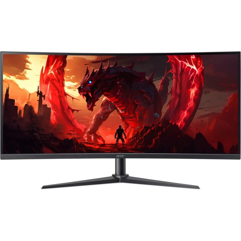 Acer Nitro XZ340CURX0bmiiphx 34" Kurvet Gaming Skærm, 3440x1440, 1ms