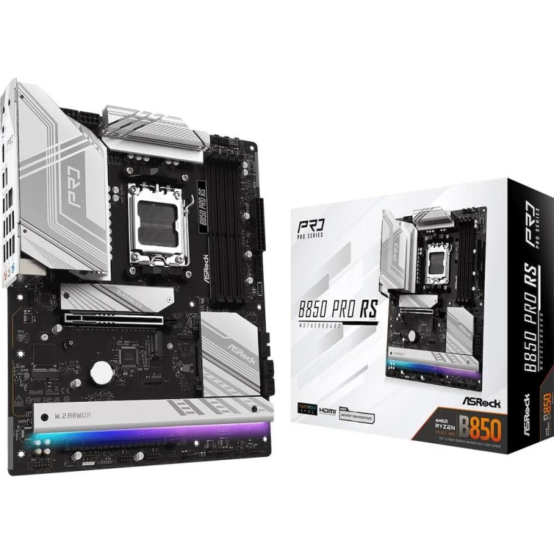 ASRock B850 Pro RS ATX AM5 DDR5 Bundkort