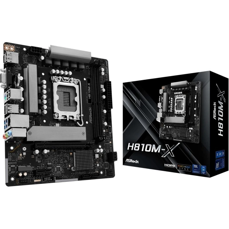 ASRock H810M-X Micro-ATX LGA1851 WiFi