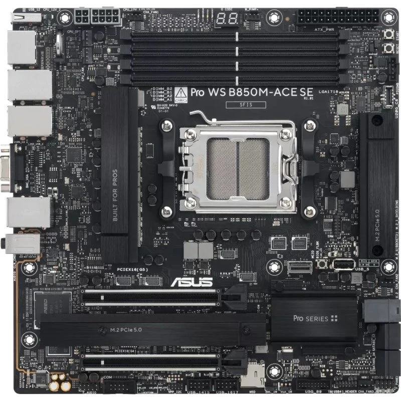 ASUS Pro WS B850M-ACE SE mATX AM5 Bundkort