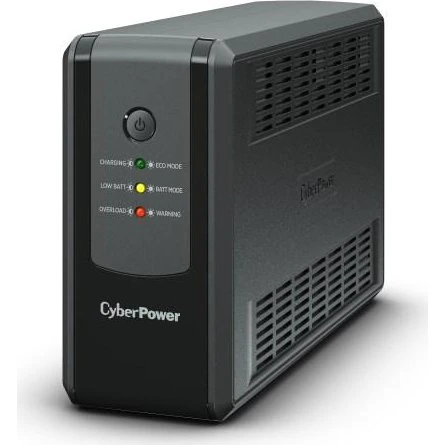 CyberPower UT650EG-FR 650VA/360W UPS, 3 skt. Type E, sort
