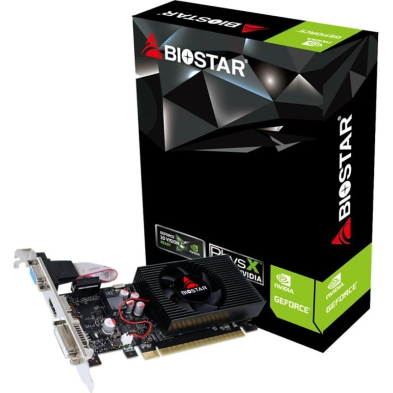 Biostar GeForce GT 730 2 GB GDDR3 Lavprofil