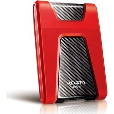 ADATA HD650 1TB Ekstern Harddisk Rød
