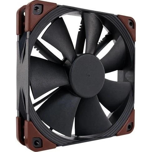 Noctua NF-F12 IndustrialPPC-3000 PWM 120 mm, sort/brun
