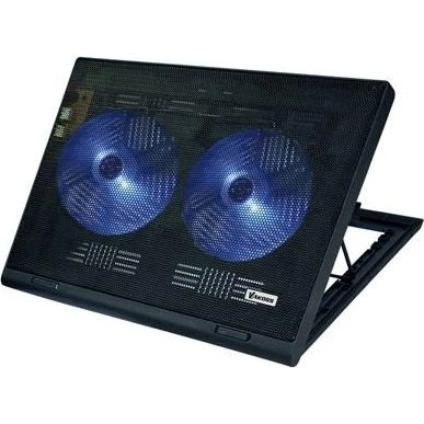 VAKOSS LF-2463 17" Laptop Køleplade, Sort