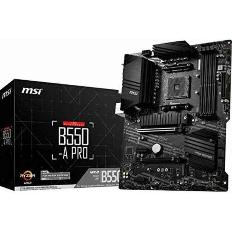 MSI B550-A PRO ATX Bundkort - AMD AM4, DDR4