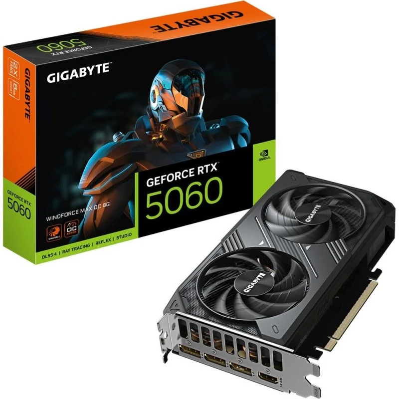 Gigabyte GeForce RTX 5060 Windforce Max OC 8 GB GDDR7