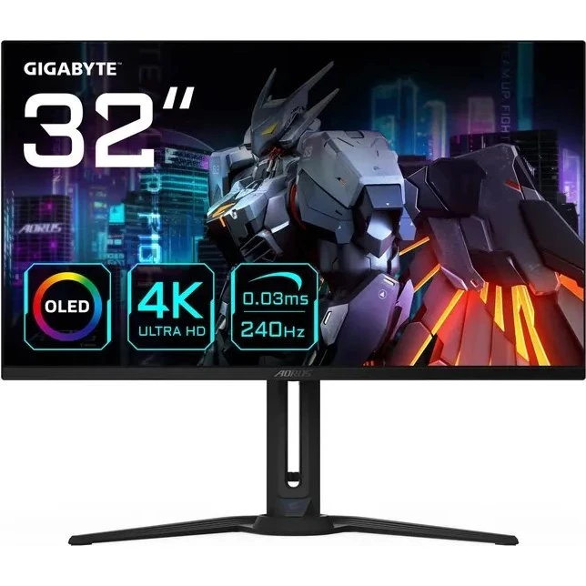 GIGABYTE AORUS FO32U2 32" 4K OLED 240Hz USB-C