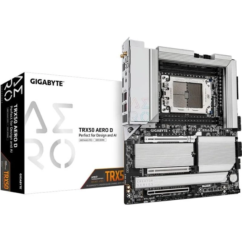 Gigabyte TRX50 AERO D sTR5 DDR5 WiFi 7 10GbE USB4