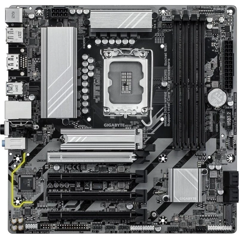 Gigabyte B860M DS3H WIFI6E LGA1851 DDR5 Micro-ATX