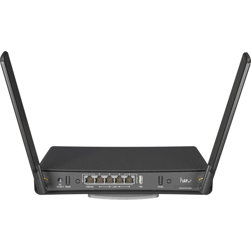 MikroTik hAP ac³ Trådløs router, dual-band, sort
