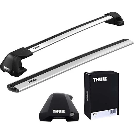 Thule WingBar Edge til Toyota Corolla 4-dørs Sedan 2019 (sølv)