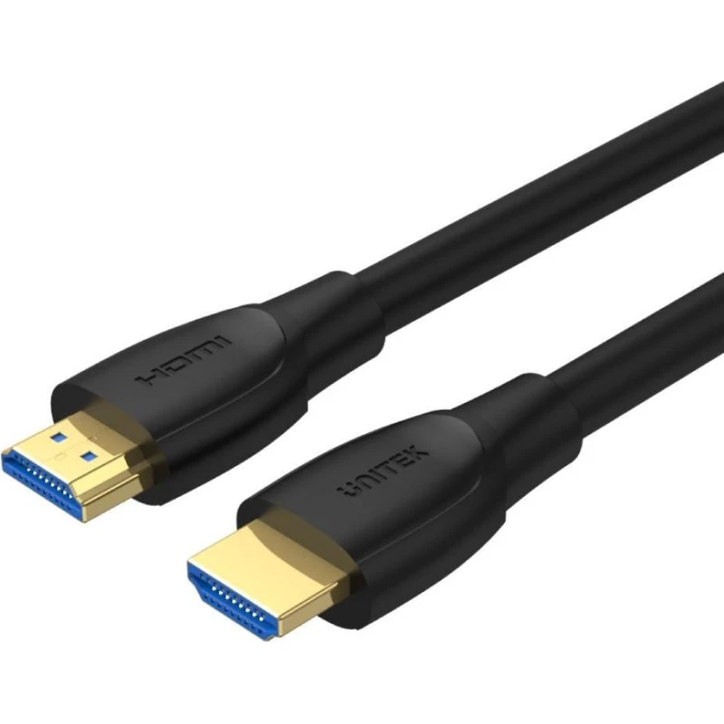 Unitek HDMI-kabel 10 m, 2.0, 18 Gbit/s, sort