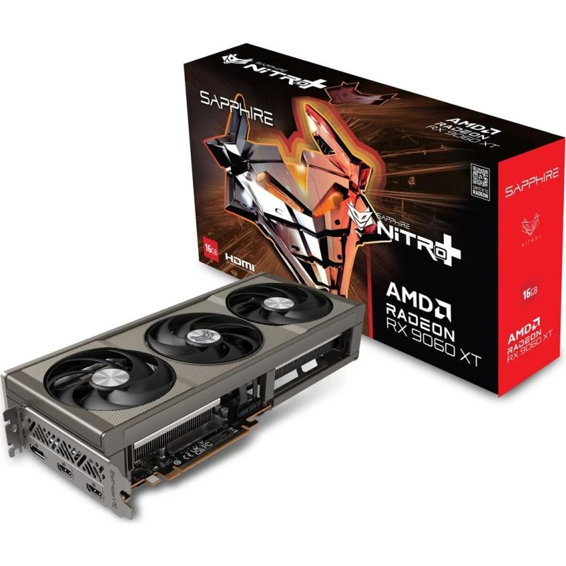 Sapphire NITRO+ RX 9060 XT 16 GB Gaming Grafikkort