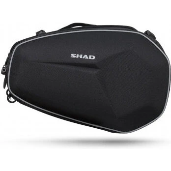 SHAD E48 udvidelige sidetasker, sort (46–58L)
